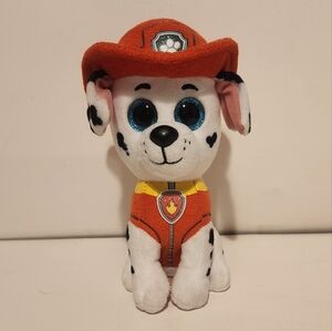 7” Ty Paw Patrol Marshall Dog Plush Stuffed Animal